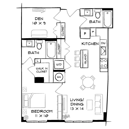 Furnished Diagram