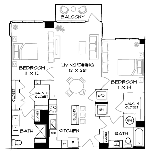 Furnished Diagram