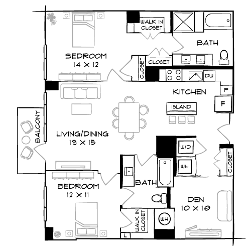Furnished Diagram