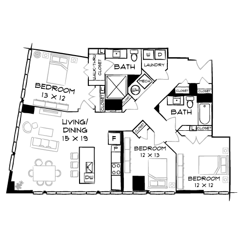 Furnished Diagram