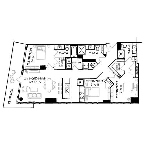 Furnished Diagram