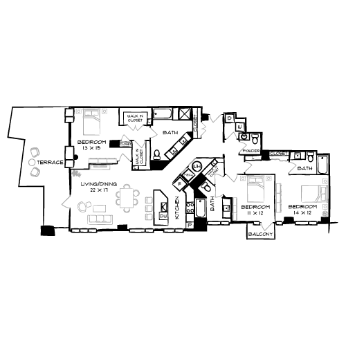 Furnished Diagram