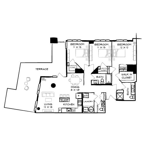 Furnished Diagram